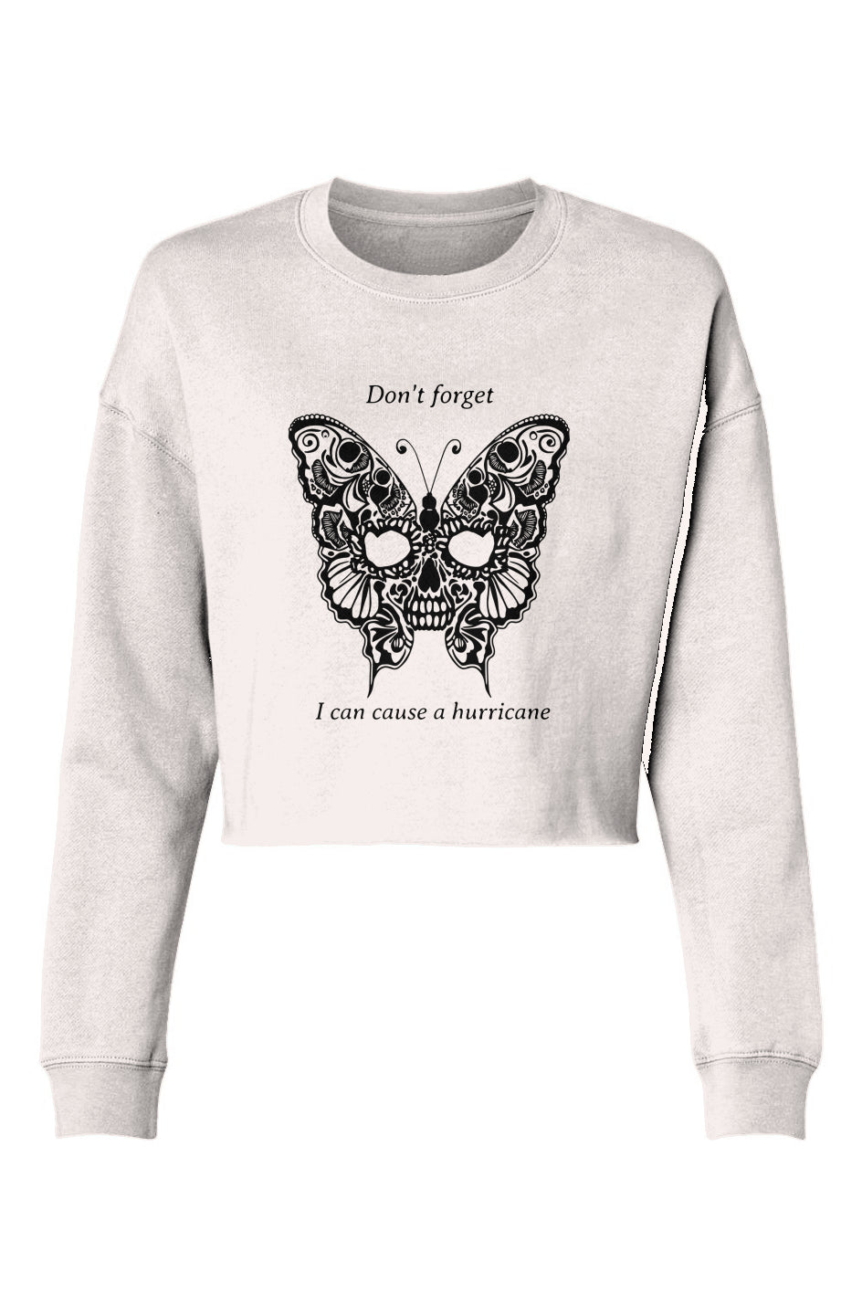 Women's comfy sweatshirt--cropped- lightweight